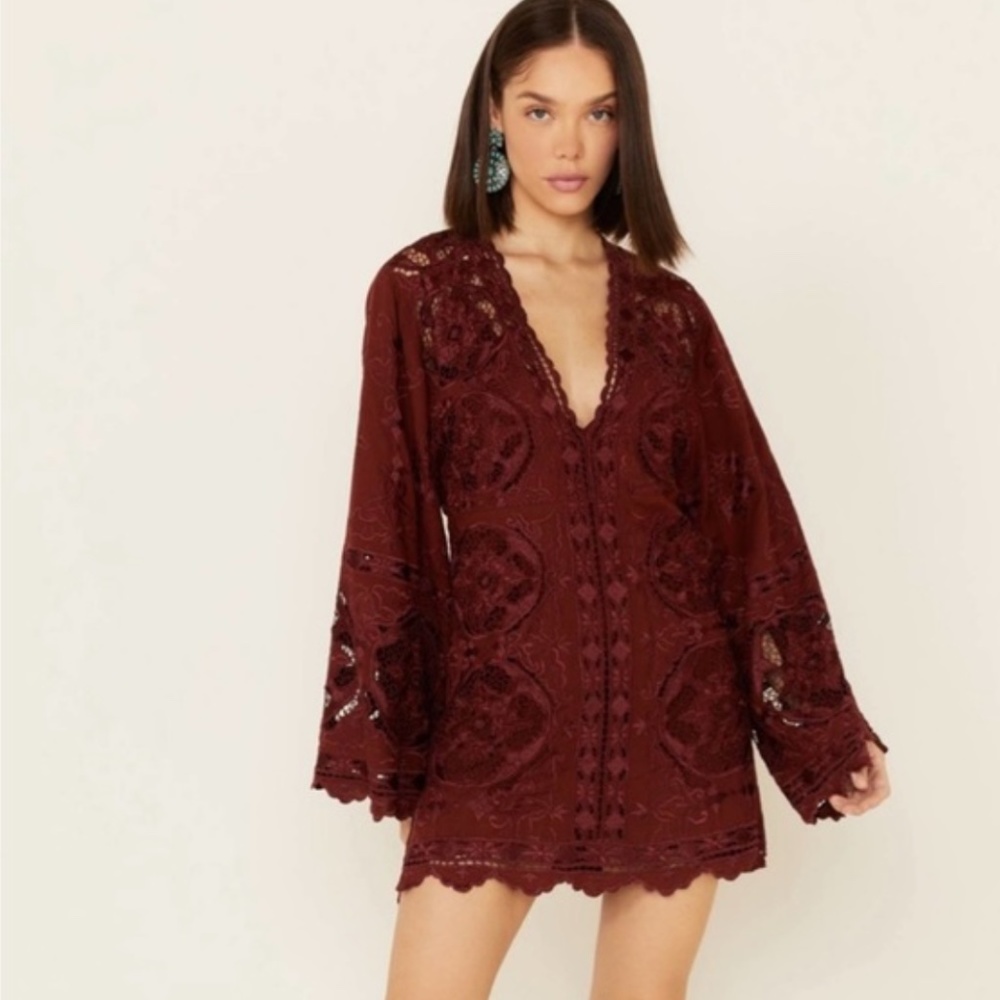 Free People Northern Lights Mini Dress